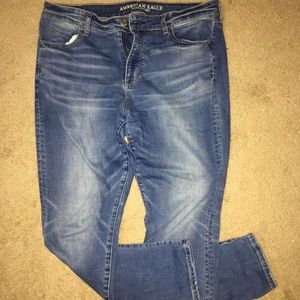 American Eagle high waisted jeggings size 14